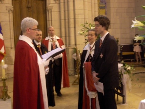 Réception d’un cadet