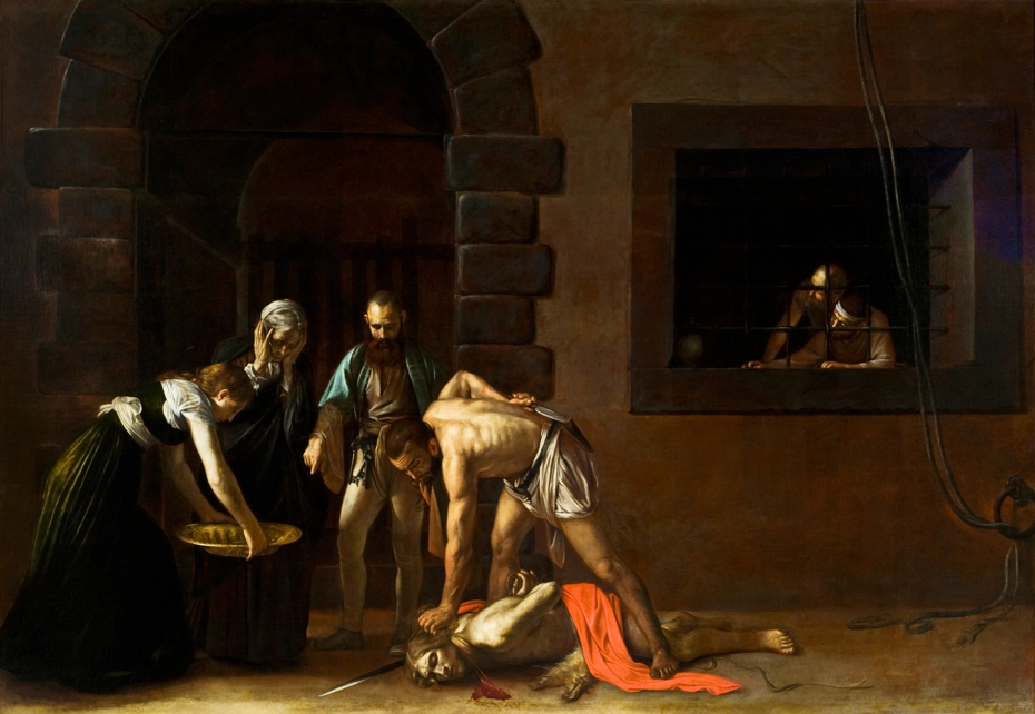 caravage decollation