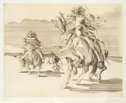 Don Quichotte et Sancho Pança
