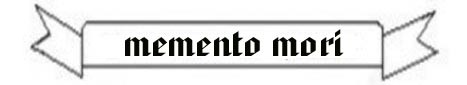 memento mori